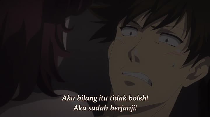 Joshiochi! 2-kai kara Onnanoko ga… Futtekita! Episode 03 Subtitle Indonesia