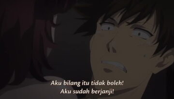 Joshiochi! 2-kai kara Onnanoko ga… Futtekita! Episode 03 Subtitle Indonesia